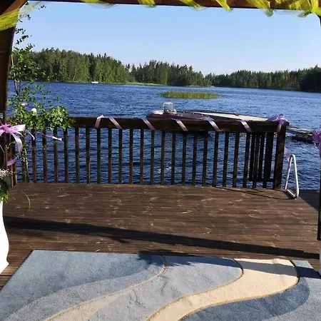 דירה Villa Ulla With Own Beach By The Lake Of Saimaa *