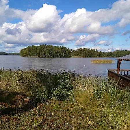 דירה Villa Ulla With Own Beach By The Lake Of Saimaa