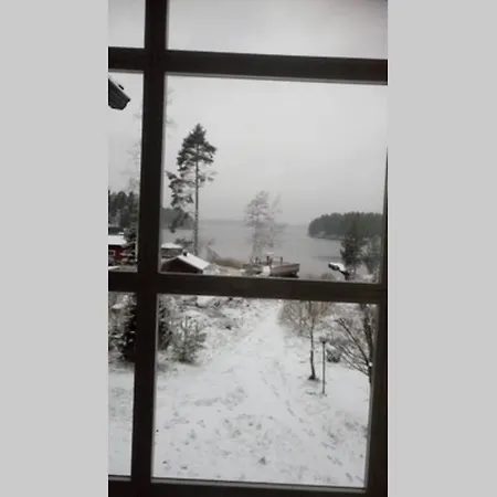 Apartamento Villa Ulla With Own Beach By The Lake Of Saimaa