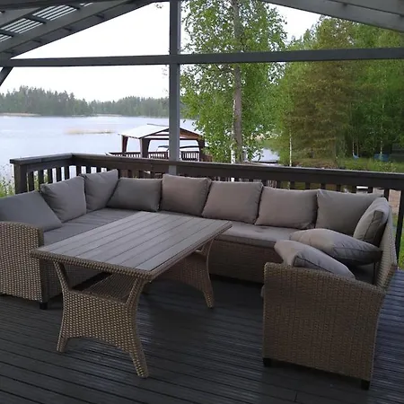 Apartamento Villa Ulla With Own Beach By The Lake Of Saimaa